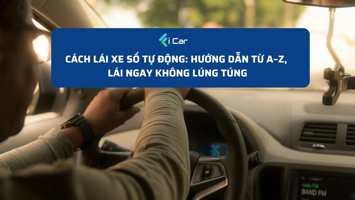 Cách Lái Xe Số Tự Động: Hướng Dẫn Từ A–Z, Lái Ngay Không Lúng Túng